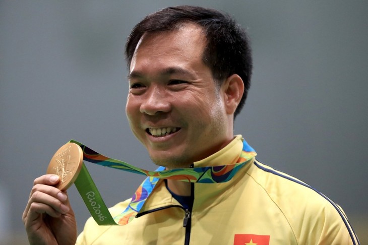 Sportschütze Hoang Xuan Vinh wird die Fackel der 31. Südostasienspiele entzünden - ảnh 1