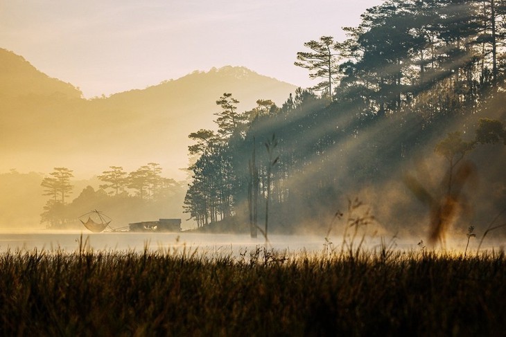 Traumhafte Schönheit des Tuyen Lam-Sees in Da Lat - ảnh 5