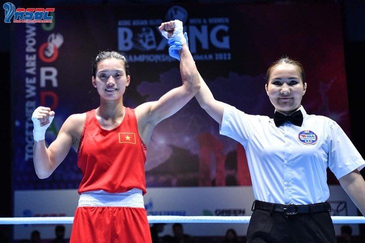 Nguyen Thi Tam gewinnt Championtitel des asiatischen Boxens - ảnh 1