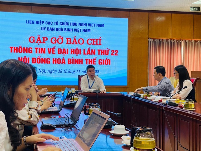 Eröffnung der 22. Vollversammlung des Weltfriedensrates in Hanoi - ảnh 1