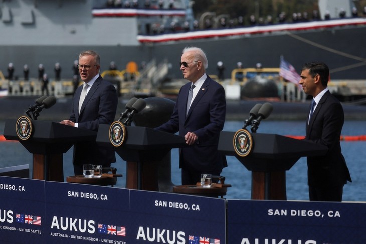 USA, Großbritannien und Australien verstärken Indopazifik-Pakt - ảnh 1