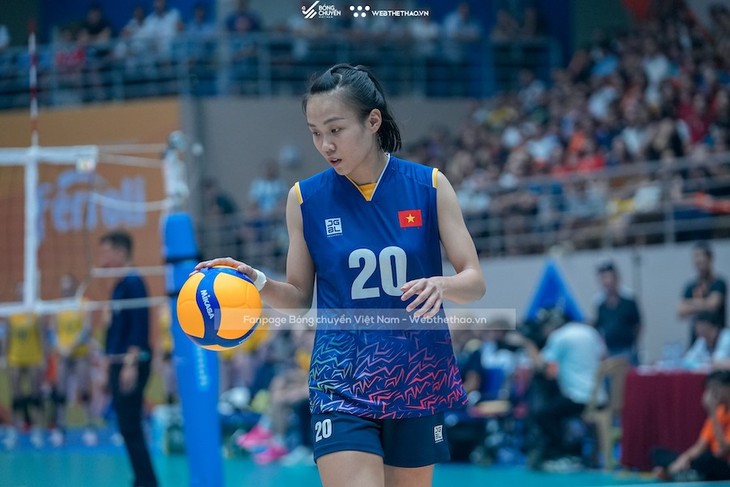 Volleyballspielerin Tran Tu Linh steht vor Antritt bei T-League - ảnh 1