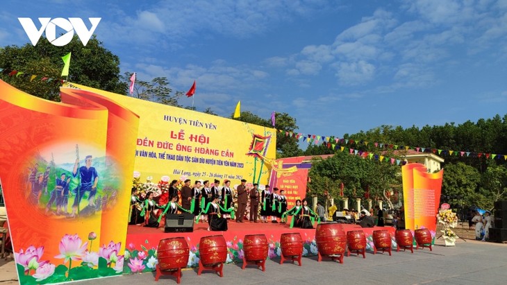 Kultureigenschaften der Volksgruppe der San Diu beim Hoang Can-Tempelfest  - ảnh 1