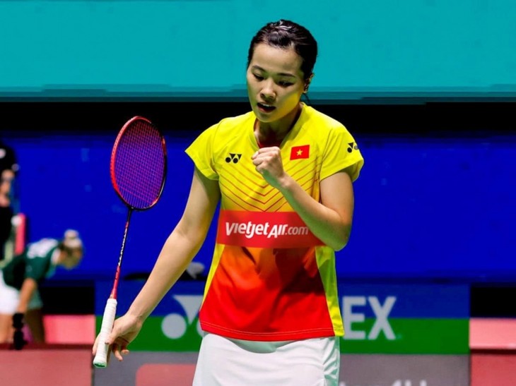 Erster Sieg der Badmintonspielerin Thuy Linh im Jahr 2024 - ảnh 1