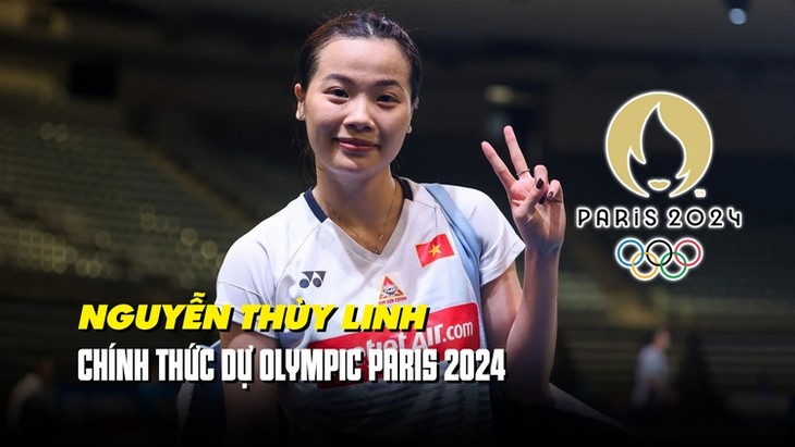 Nguyen Thuy Linh gewinnt ein Ticket für Olympische Spiele 2024 - ảnh 1