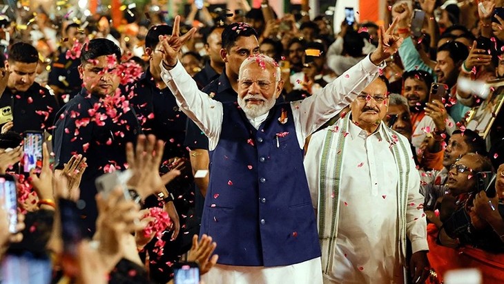 Indiens Präsident ernennt Narendra Modi zum Premierminister - ảnh 1