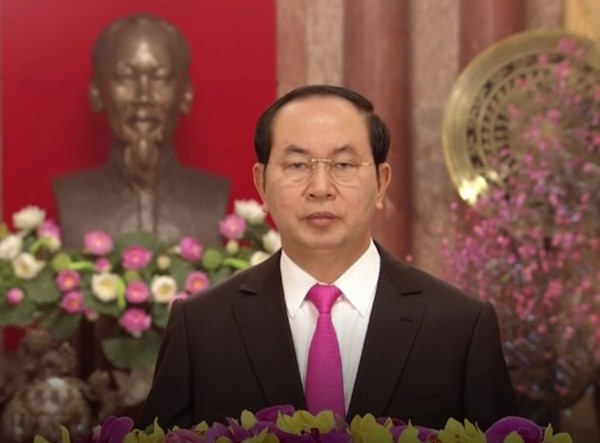 President Tran Dai Quang’s New Year Greetings  - ảnh 1