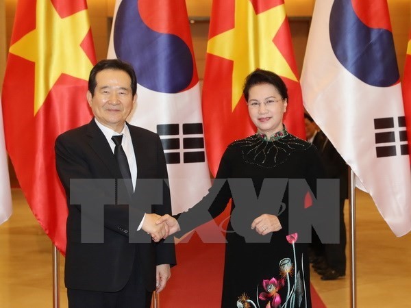 Top legislators seek ways to expand Vietnam-RoK relations - ảnh 1