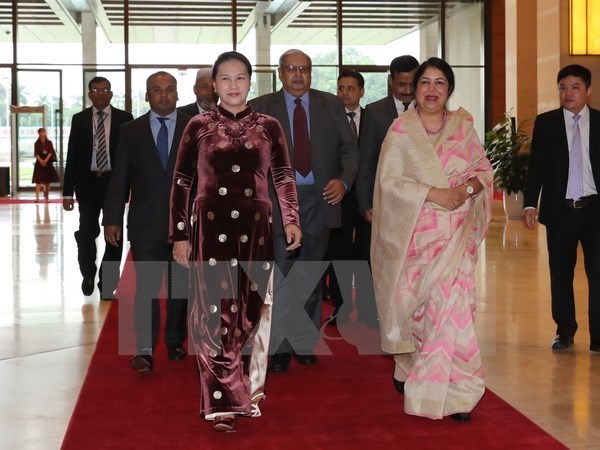 Bangladesh’s top legislator wraps up Vietnam visit  - ảnh 1