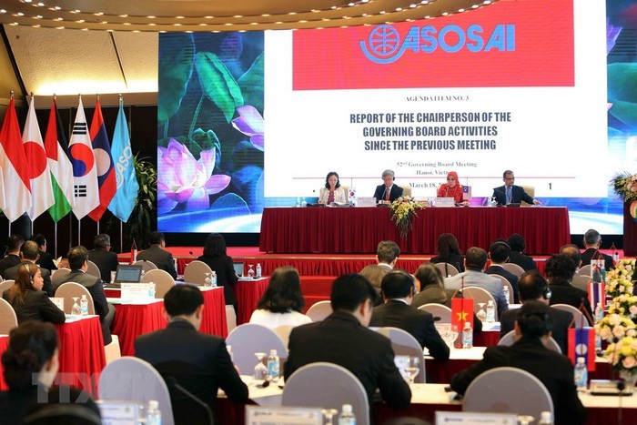 Auditors discuss draft Hanoi Declaration for ASOSAI 14 - ảnh 1