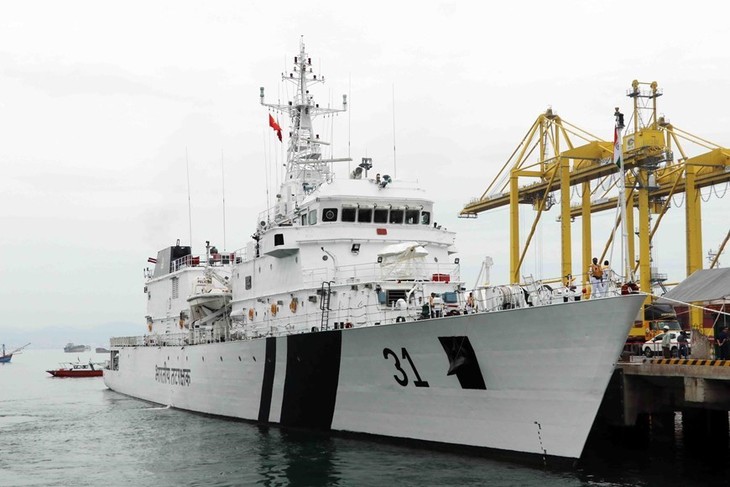 Da Nang welcomes Indian coast guard ship - ảnh 1