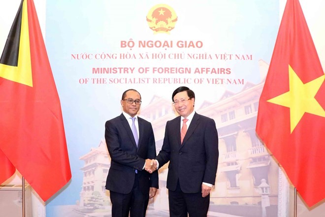 Vietnam, Timor Leste accelerate signing of visa waiving agreement  - ảnh 1