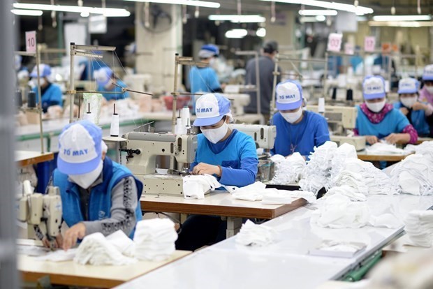 Garment producers pledge sufficient face masks for domestic use - ảnh 1