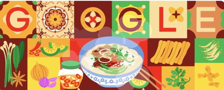 Google Doodle celebrates Vietnamese pho - ảnh 1
