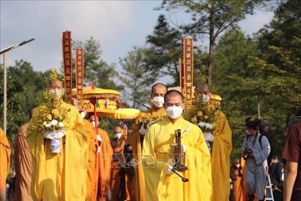 Cremation ceremony held for Zen Master Thich Nhat Hanh  - ảnh 1