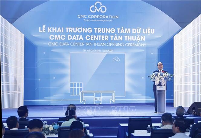 CMC data center Tan Thuan inaugurated - ảnh 1