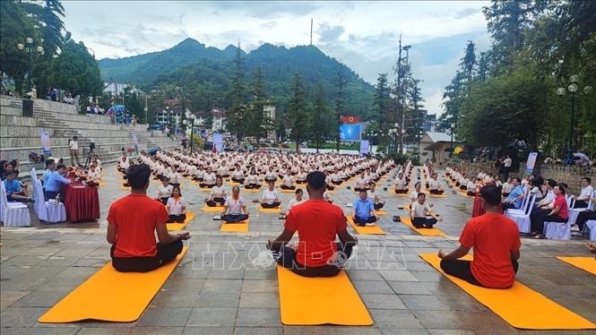 Sa Pa yoga tours 2024 launched - ảnh 1
