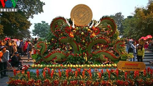 เทศกาล ดอกไม้ฮานอย ต้อนรับปีใหม่2012 - ảnh 5