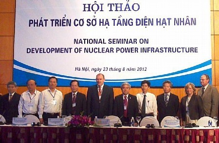 การสัมมนาพัฒนาโครงสร้างพื้นฐานโรงไฟฟ้าพลังนิวเคลียร์ - ảnh 1