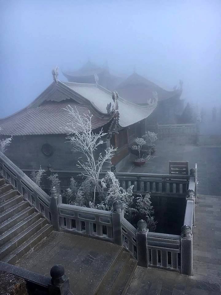 ซาปา- หิมะตกที่ยอดฟานซิปัน หลังคาแห่งอินโดจีน  - ảnh 4