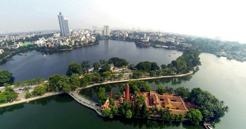 Ho Tay ทะเลสาบที่ใหญ่ที่สุดในกรุงฮานอย - ảnh 2