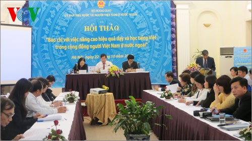 Improving the teaching and learning of Vietnamese abroad - ảnh 1