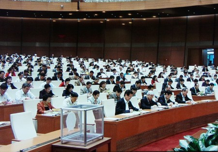 Vote of confidence conducted at National Assembly session - ảnh 1