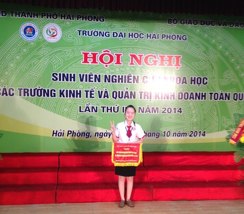 Cao Le Hanh Nguyen, a future scientist - ảnh 1