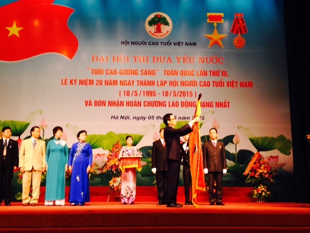 Patriotic emulation congress of the Vietnam Association of the Elderly - ảnh 1