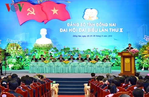 10th Party Congress of Dong Nai province opens - ảnh 1