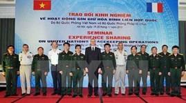 France willing to share peacekeeping experience with Vietnam - ảnh 1