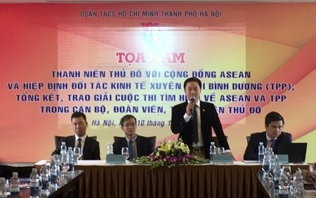 Hanoi’s youth and ASEAN Community and TPP - ảnh 1