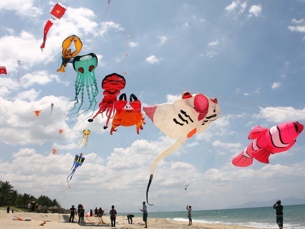 Kite festival rings in New Year - ảnh 1