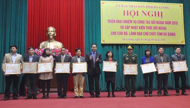 External relations to promote Ha Giang’s development - ảnh 1