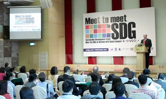 Vietnamese businesses assisted to achieve sustainable development goals - ảnh 1