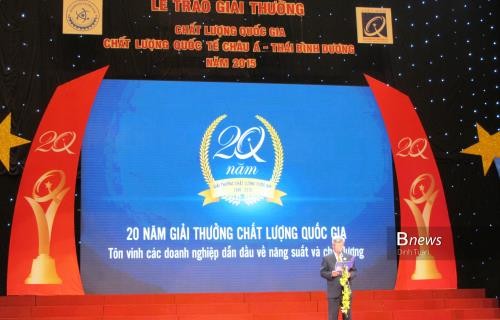 77 businesses given national quality and international quality awards 2015 - ảnh 1