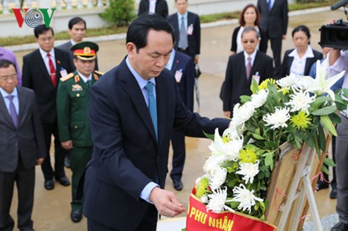 President Tran Dai Quang wraps up state visit to Laos - ảnh 2