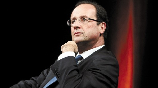 法国总统奥朗德在年初举行的记者会上呼吁国民团结 - ảnh 1