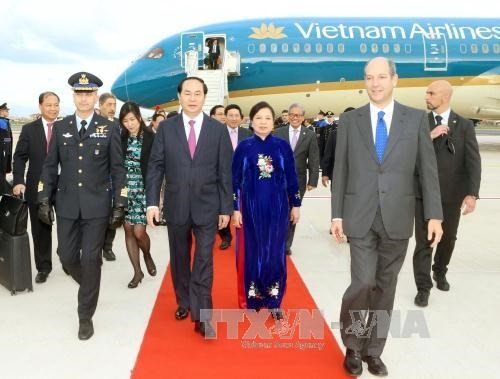 越南国家主席陈大光开始对意大利进行国事访问 - ảnh 1