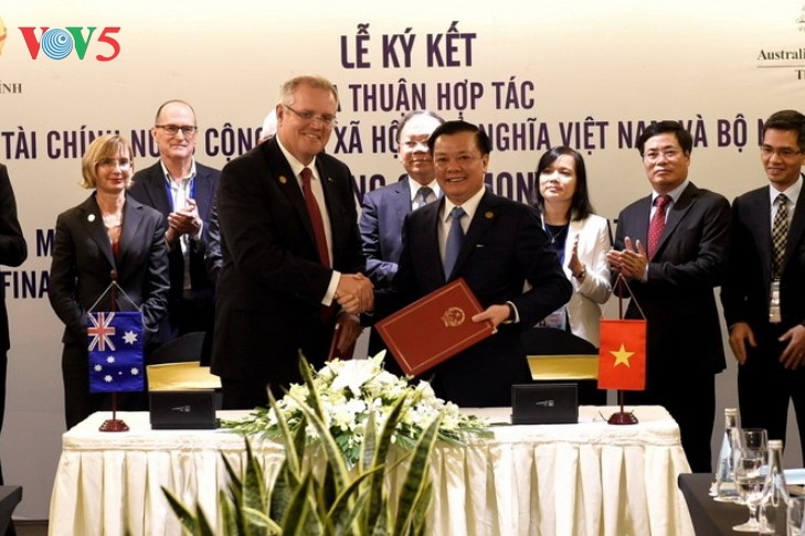  越南财政部与澳大利亚财政部签署合作备忘录 - ảnh 1