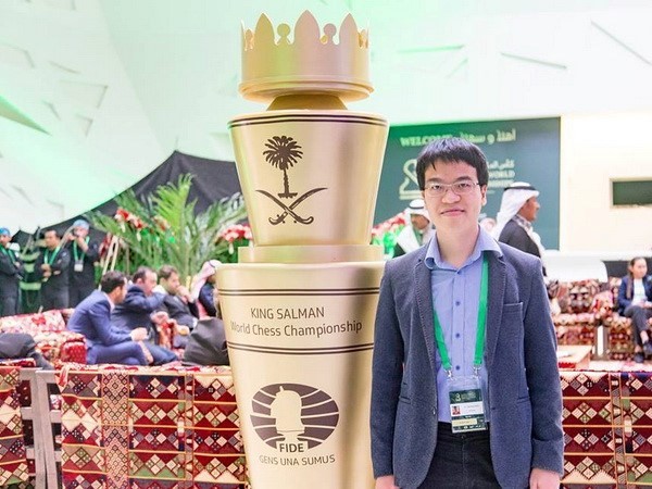越南棋手黎光廉排名世界第23 - ảnh 1