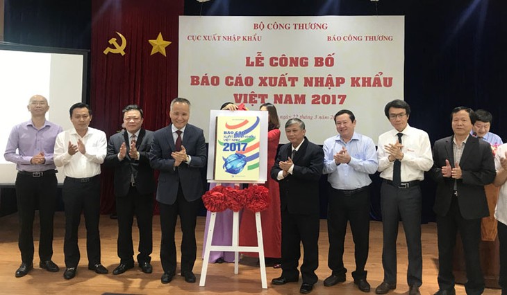 越南发布2017年进出口报告 - ảnh 1