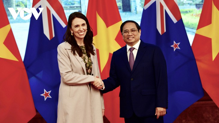 越南与新西兰高层会谈 - ảnh 1