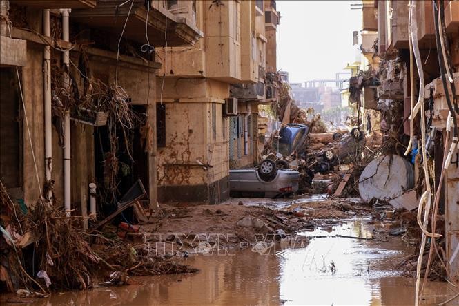利比亚洪灾：各国积极支持克服自然灾害后果 - ảnh 1