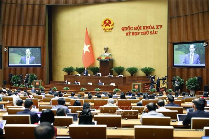 越南国会投票通过多项法律 - ảnh 1