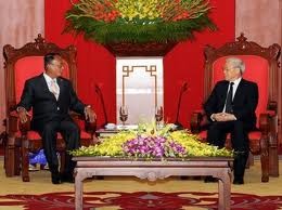 KPV-Generalsekretär empfängt myanmarischen Senatspräsident  - ảnh 1