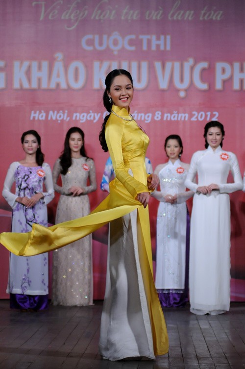 Vorrunde der Misswahlen der nordvietnamesischen Provinzen - ảnh 1