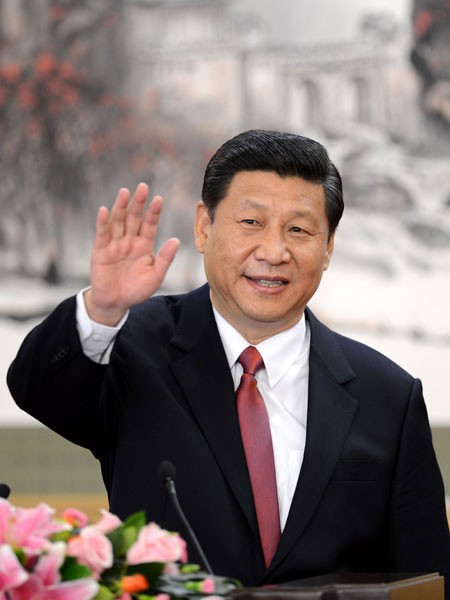 Xi Jinping ist zum Generalsekretär der KP Chinas gewählt worden - ảnh 1