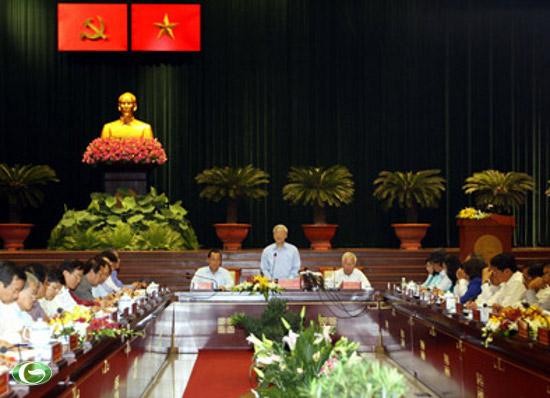 KPV-Generalsekretär Nguyen Phu Trong besucht Ho Chi Minh Stadt - ảnh 1