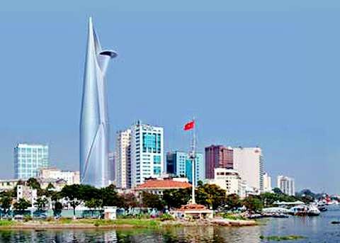 Bitexco-Turm: Symbol für das Aufstreben von Ho Chi Minh Stadt - ảnh 1